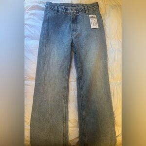 Brandy melville/ john galt mid rise flare jeans